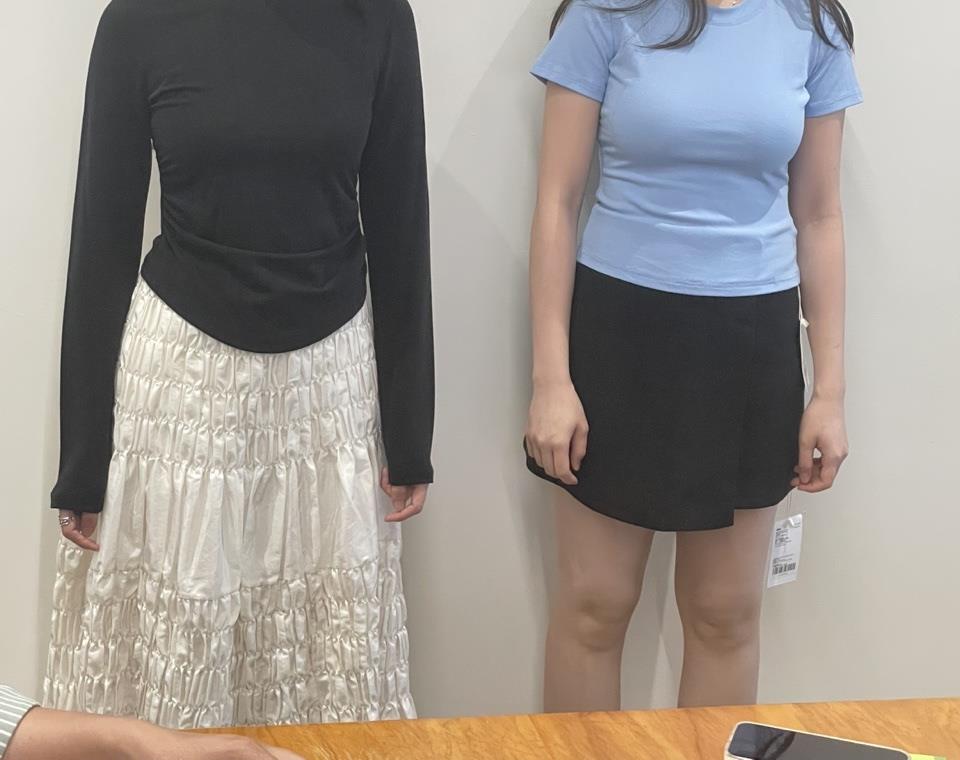 第17期试穿复盘：黑色设计上衣与基础上衣对比