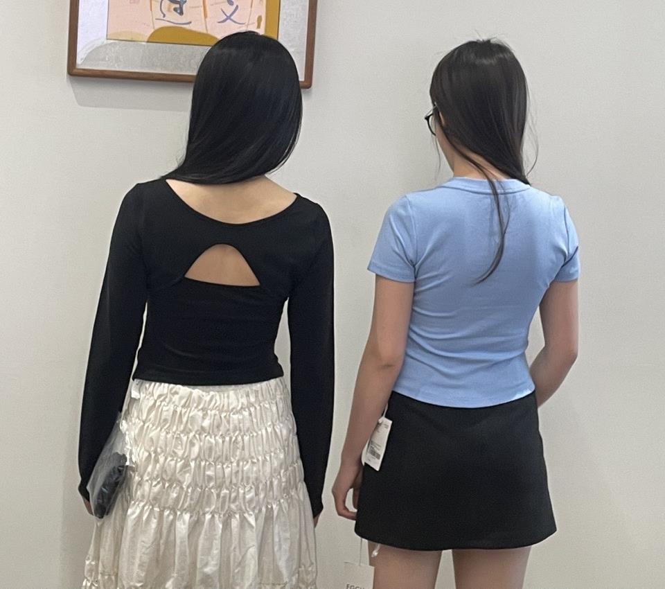第17期试穿复盘：露背上衣背面结构